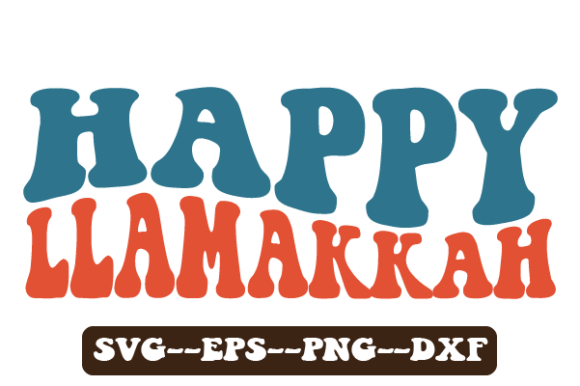 Happy Llamakkah Retro Wavy Svg Review
