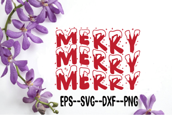 Merry Christmas Retro Wavy Svg Review