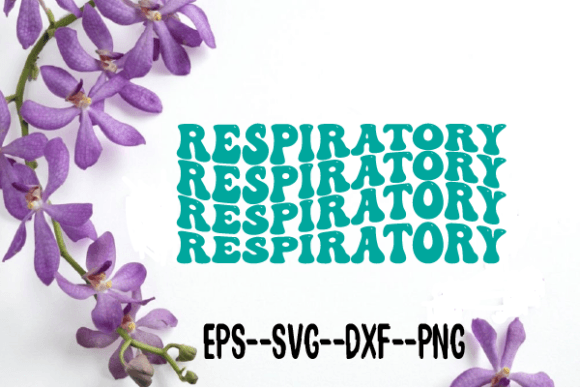Respiratory New Wavy Retro Svg Design Review